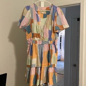 Anthropologie Somserset Mini Dress